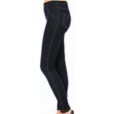  Ladies Stretchy Denim Look Skinny Jeggings Leggings Plus 8-34 Womens Size NEW 