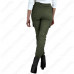 LADIES COMBAT TROUSERS STRETCH CARGO ELASTICATED COTTON JOGGERS BLEND SIZE NEW