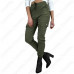 LADIES COMBAT TROUSERS STRETCH CARGO ELASTICATED COTTON JOGGERS BLEND SIZE NEW