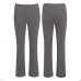 2 PACK WOMENS BOOTLEG TROUSERS STRETCH LADIES SOFT RIBBED PULL ON PANTS BOTTOMS