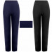 2 PACK WOMENS BOOTLEG TROUSERS STRETCH LADIES SOFT RIBBED PULL ON PANTS BOTTOMS