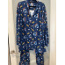 The Polar Express Adult Believe Button-Front Shirt And Pants Pajama Set XXL Mens