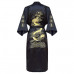 Kimono Bathrobe Gown Home Clothing Oversize 3XL men Embroidery Robe Sleepwear