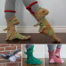 Christmas Knit Crocodile Socks Animal Socking Unisex Novelty Winter Warm Gift