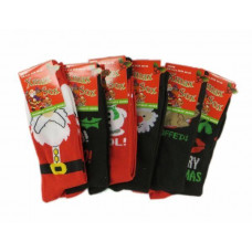 6x MENS CHRISTMAS SOCKS Novelty Festive Secret Santa Boys Family Sets Gift 6/11