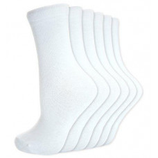 1-24 Pack 100% Cotton Premium Mens Womens Ladies Crew Socks Ankle Uniform Socks