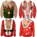 2022 Unisex Ugly Christmas Sweater Sweatshirt Xmas Party Jumper Pullover Tops