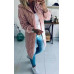 Womens Ladies Chunky Cable Knitted Oversized Longline Hooded Cardigan Cape Top