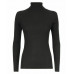 Women Ribbed Polo Neck Turtle High Neck Top Ladies Long Sleeve ribbed Jumper Top