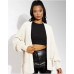 Women Chunky Knitted Oversize Cardigan Ladies Balloon Sleeve Long Short Cardigan