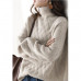 Autumn and Winter High Collar Cashmere Sweater Women's Base Wool Sweater