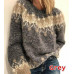 Women's Ladies Winter Knitted Warm Jumpers Pullover Tops Baggy Sweater Plus Size