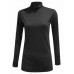 Ladies Womens Polo Neck Roll Neck Turtle Neck Plain Jumper Top Long Sleeve 8-26